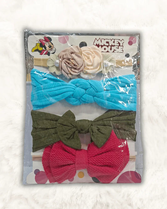 Baby Girl Headbands Imported 4Pcs (TTASS-06)