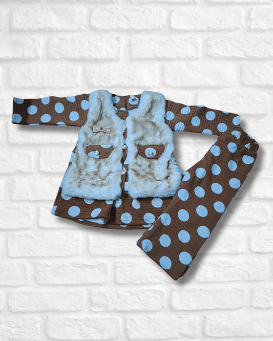 Butterfly Fleece 3-Piece Imported