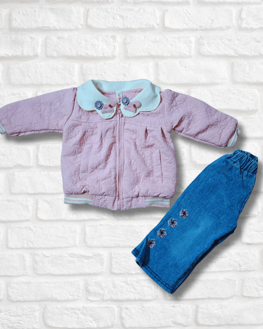 Flower Cozy Fleece 2-Piece