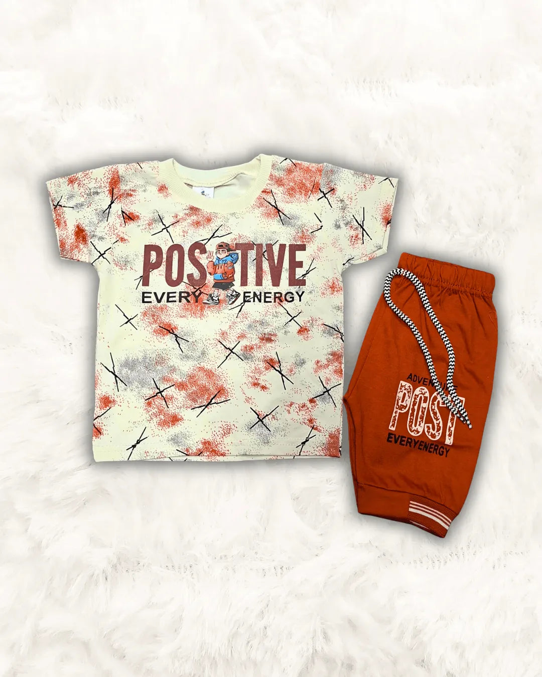 Positive Shirt with Short Imported (TTBOY-17)