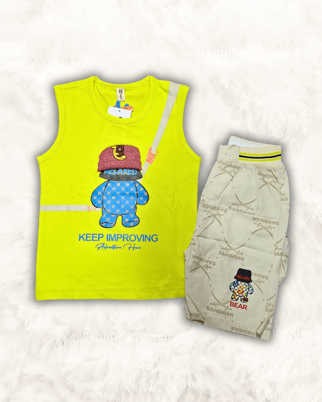 BEAR Shirt with Short Imported (TTBOY-18)