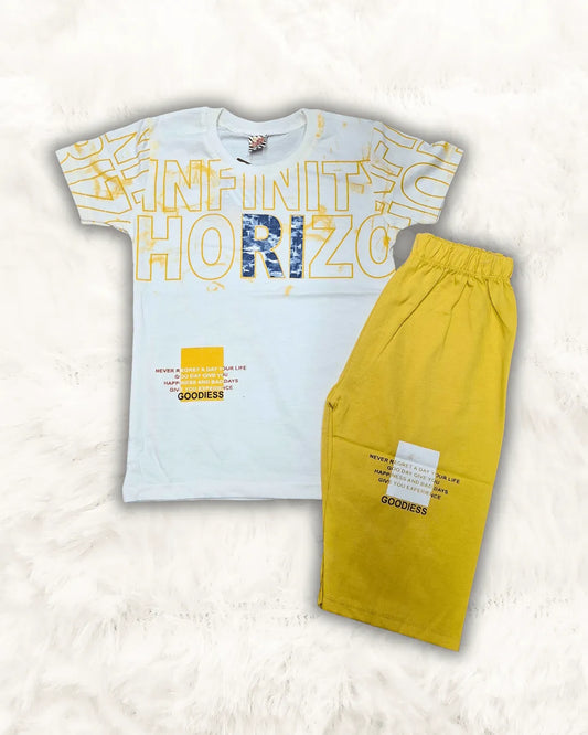 Infinity Soft Shirt with Short (TTKBOY-01)