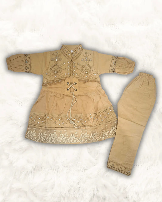 Embroidery Cotton Frock (TTGIR-01)