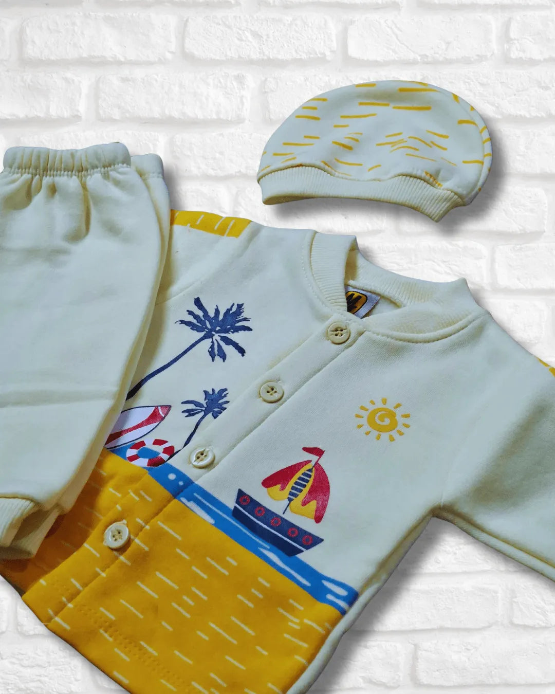 New-Born Cozy Fleece Tree 3-Piece