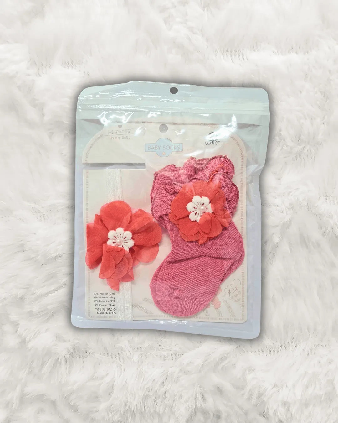 ALYA Socks & Hair Band Imported
