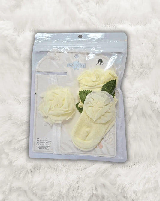 ALYA Socks & Hair Band Imported