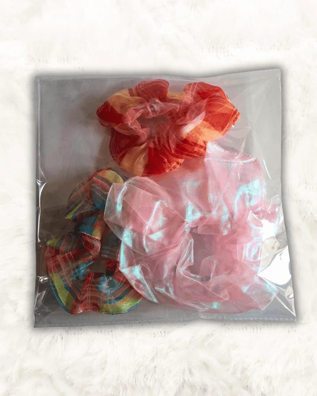 High Quality Large Scrunchies Stretchable 3Pcs (TTASS-17)