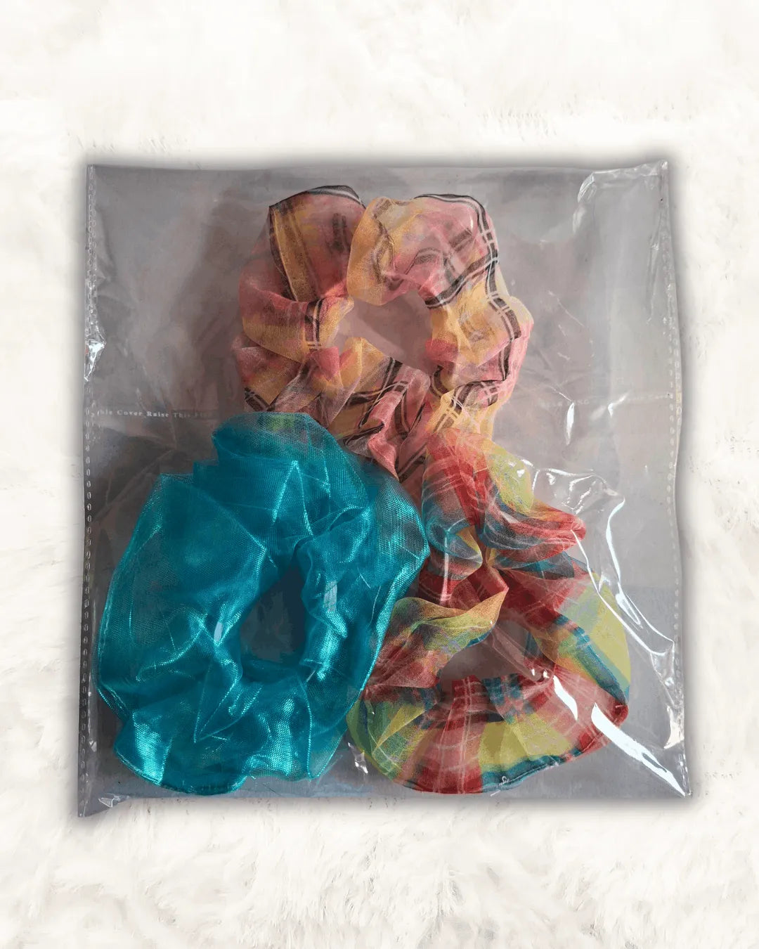 High Quality Large Scrunchies Stretchable 3Pcs (TTASS-17)