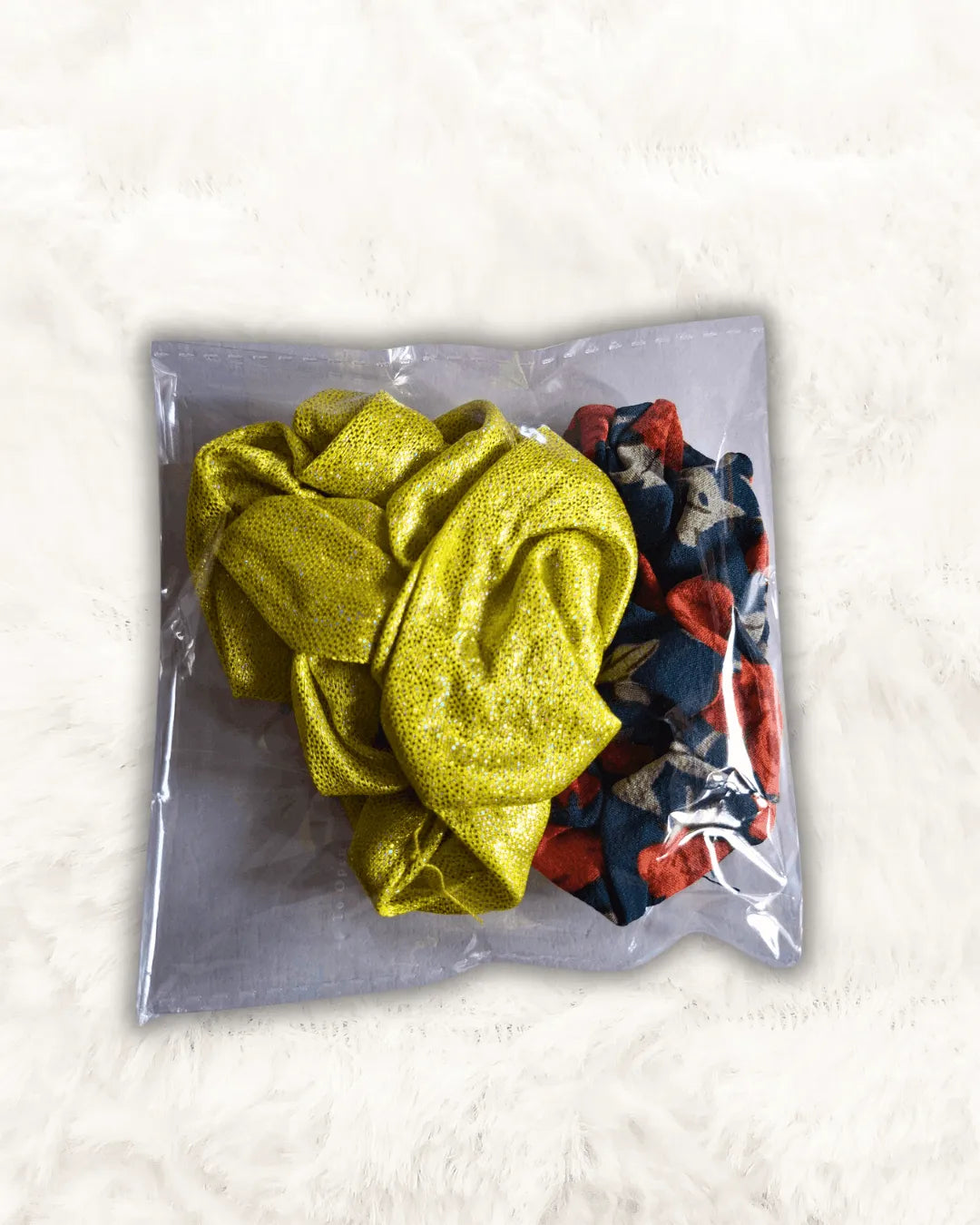 High Quality Scrunchies Stretchable 2Pcs (TTASS-16)