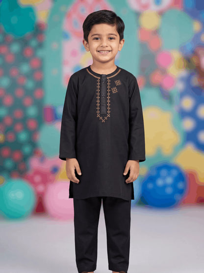 Embroidered Cotton Kurta Shalwar (TTES-06)