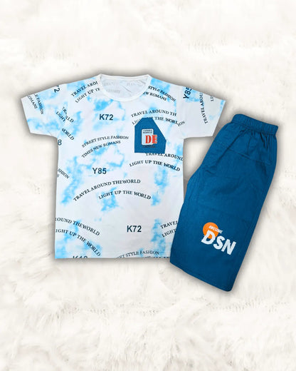 DSN Boys Shirt with Cotton Short Imported (TTKBOY-11)