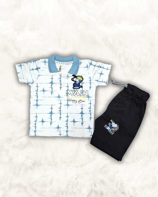Happy Bear Shirt with Short Imported (TTBOY-10)
