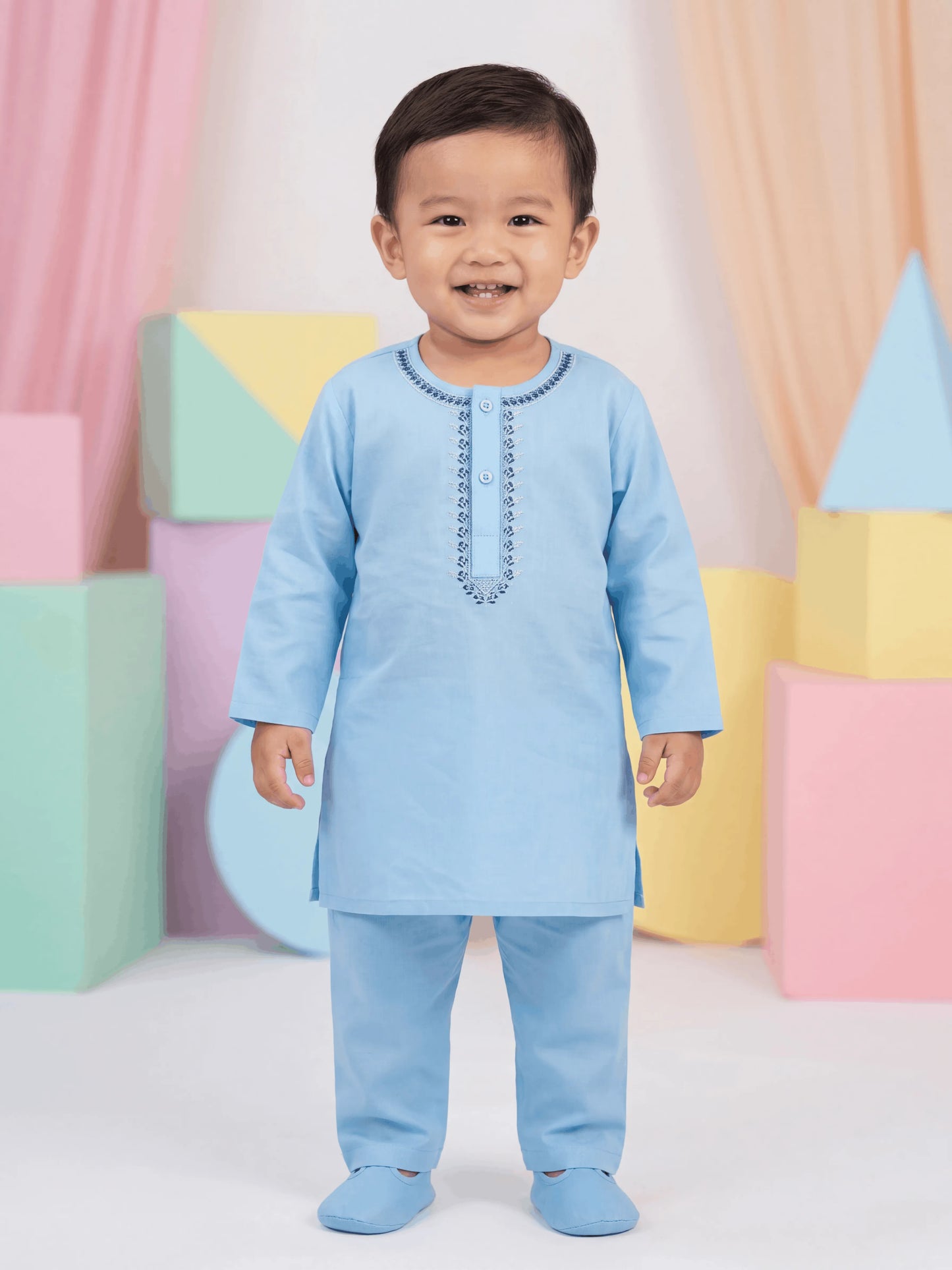 Embroidered Cotton Kurta Shalwar (TTES-02)