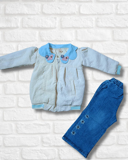 Flower Cozy Fleece 2-Piece