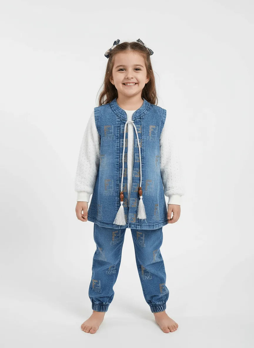 Stylish Cozy Fleece 3-Piece Imported