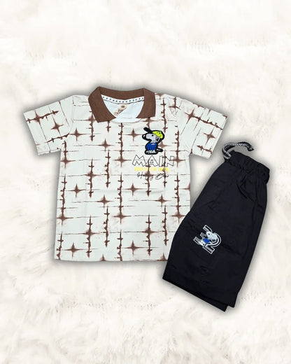 Happy Bear Shirt with Short Imported (TTBOY-10)