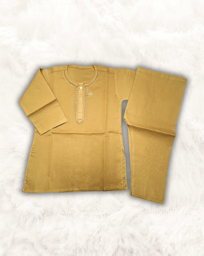 Embroidered Cotton Kurta Shalwar (TTES-04)