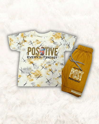 Positive Shirt with Short Imported (TTBOY-17)