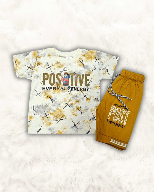 Positive Shirt with Short Imported (TTBOY-17)