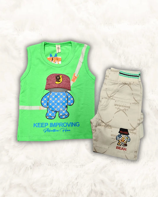 BEAR Shirt with Short Imported (TTBOY-18)