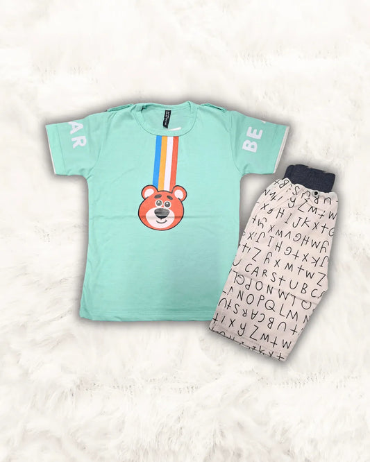 Bear Shirt with Short & Galis Imported (TTBOY-23)