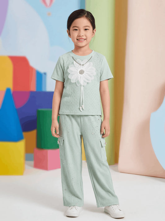CO-ORD Flower Style Set Imported (TTKGIR-05)