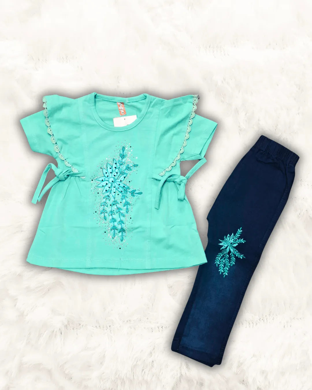 Pretty Flower with Denim Imported (TTGIR-03)