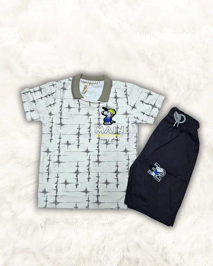 Happy Bear Shirt with Short Imported (TTBOY-10)