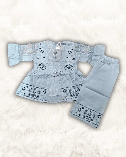 Embroidery Cotton Frock (TTGIR-13)