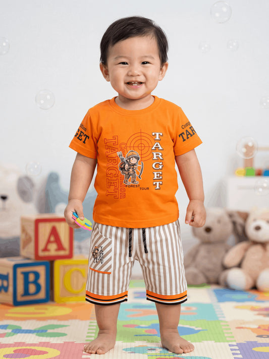 Target Shirt with Short Imported (TTBOY-07)
