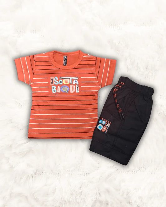 Shirt with Denim Short Imported (TTBB-13)