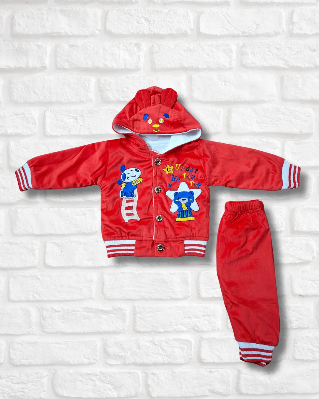 Be Top Cozy Fleece Hoodie 2-Piece