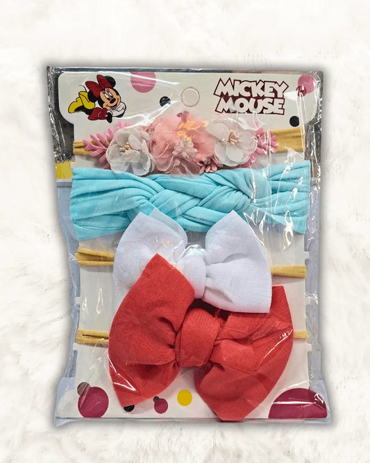 Baby Girl Headbands Imported 4Pcs (TTASS-06)