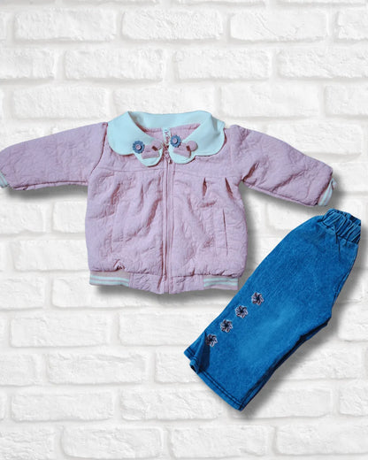 Flower Cozy Fleece 2-Piece