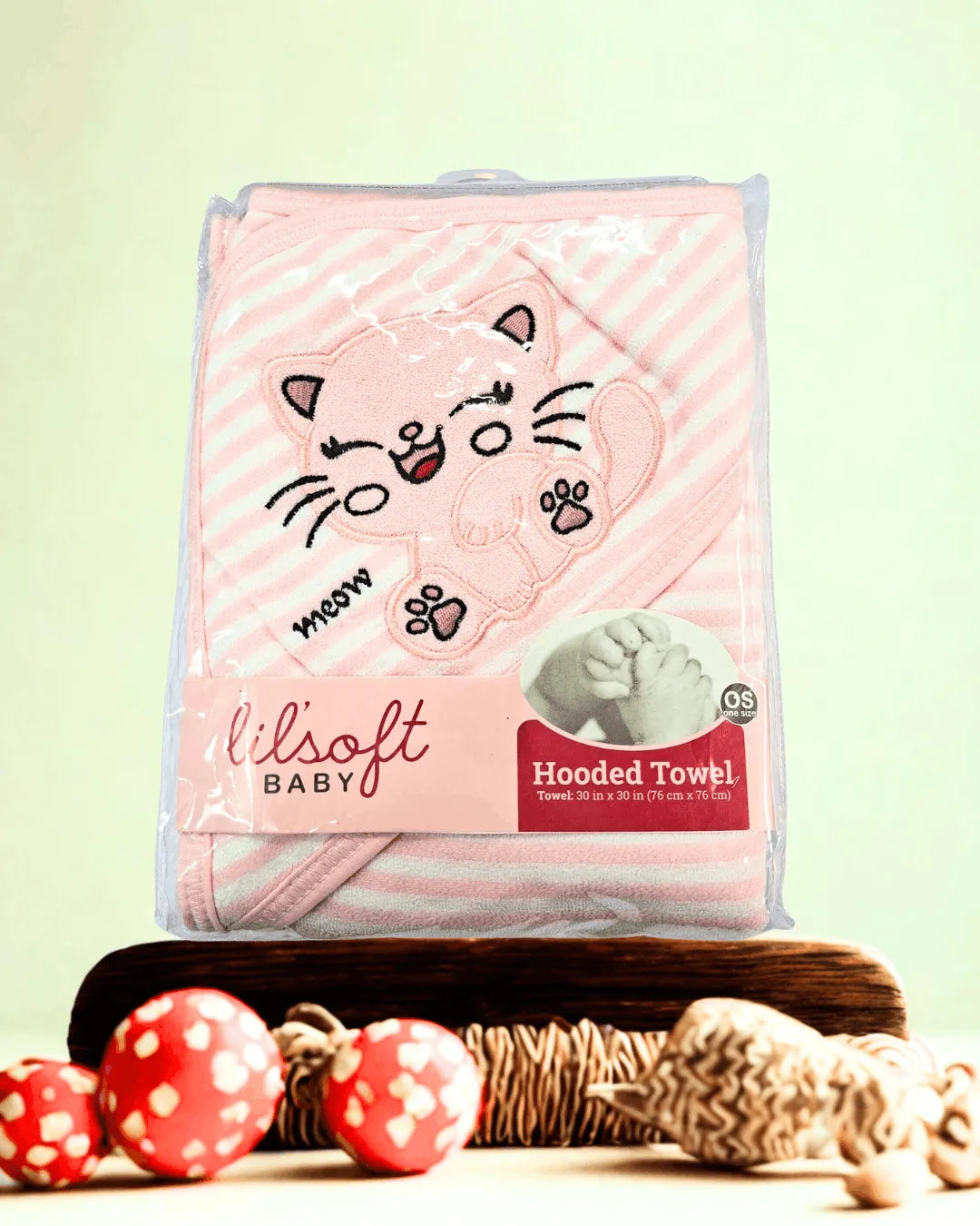 Lil'soft Hooded Baby Bath Towel Imported