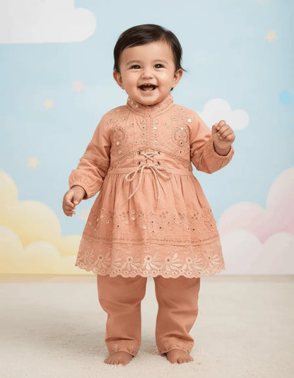 Embroidery Cotton Frock (TTGIR-01)