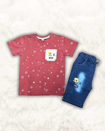 SpongeBob with Denim Short Imported (TTBOY-03)