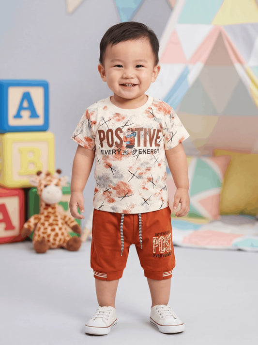 Positive Shirt with Short Imported (TTBOY-17)