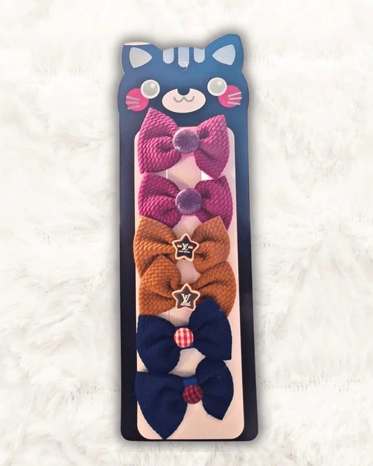 Baby Girl Hair Clips Imported 3Pcs (TTASS-13)