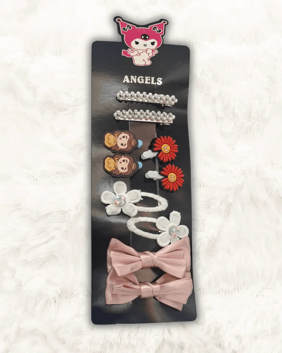 Baby Girl Hair Clips Imported 5Pcs (TTASS-14)