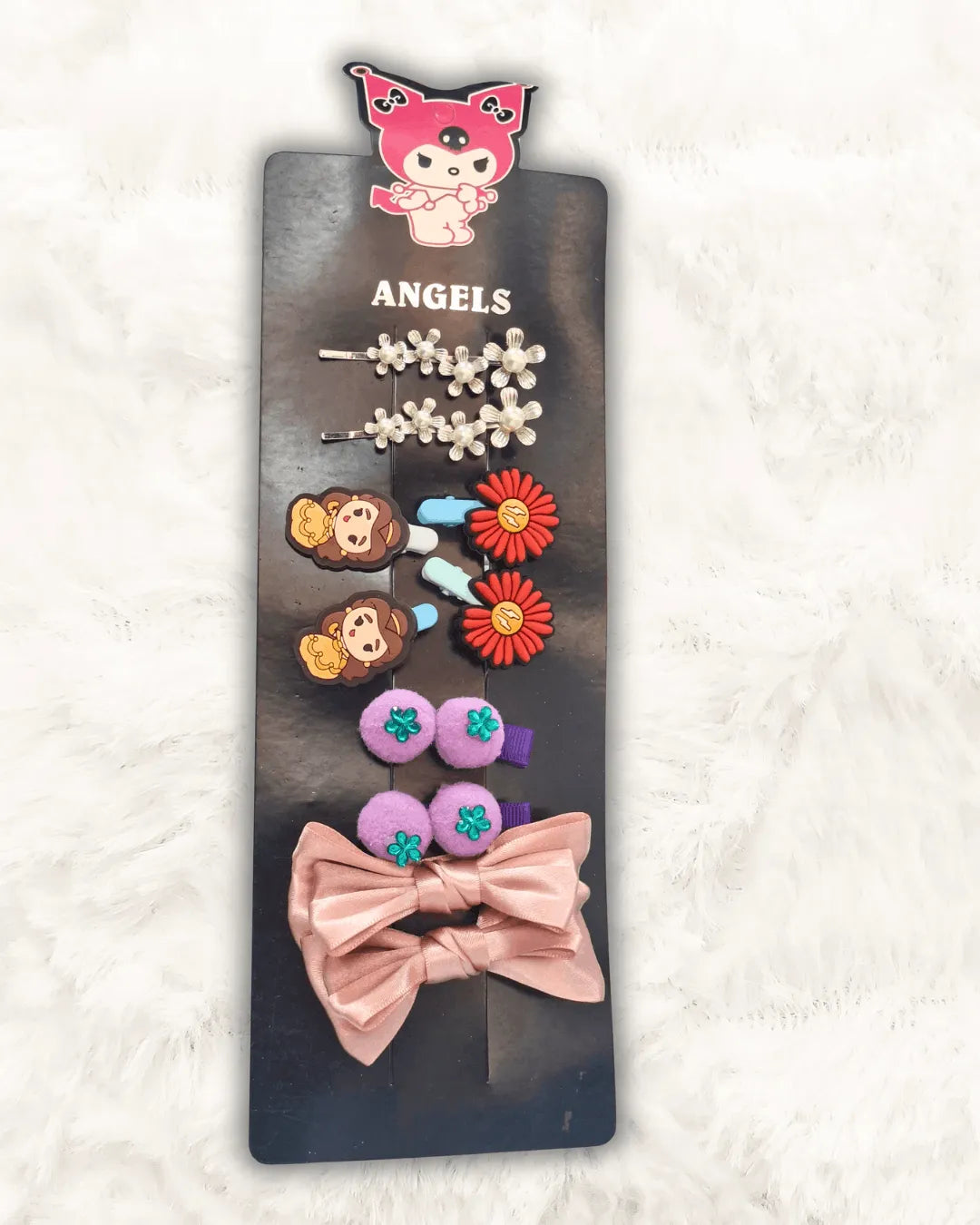 Baby Girl Hair Clips Imported 5Pcs (TTASS-14)