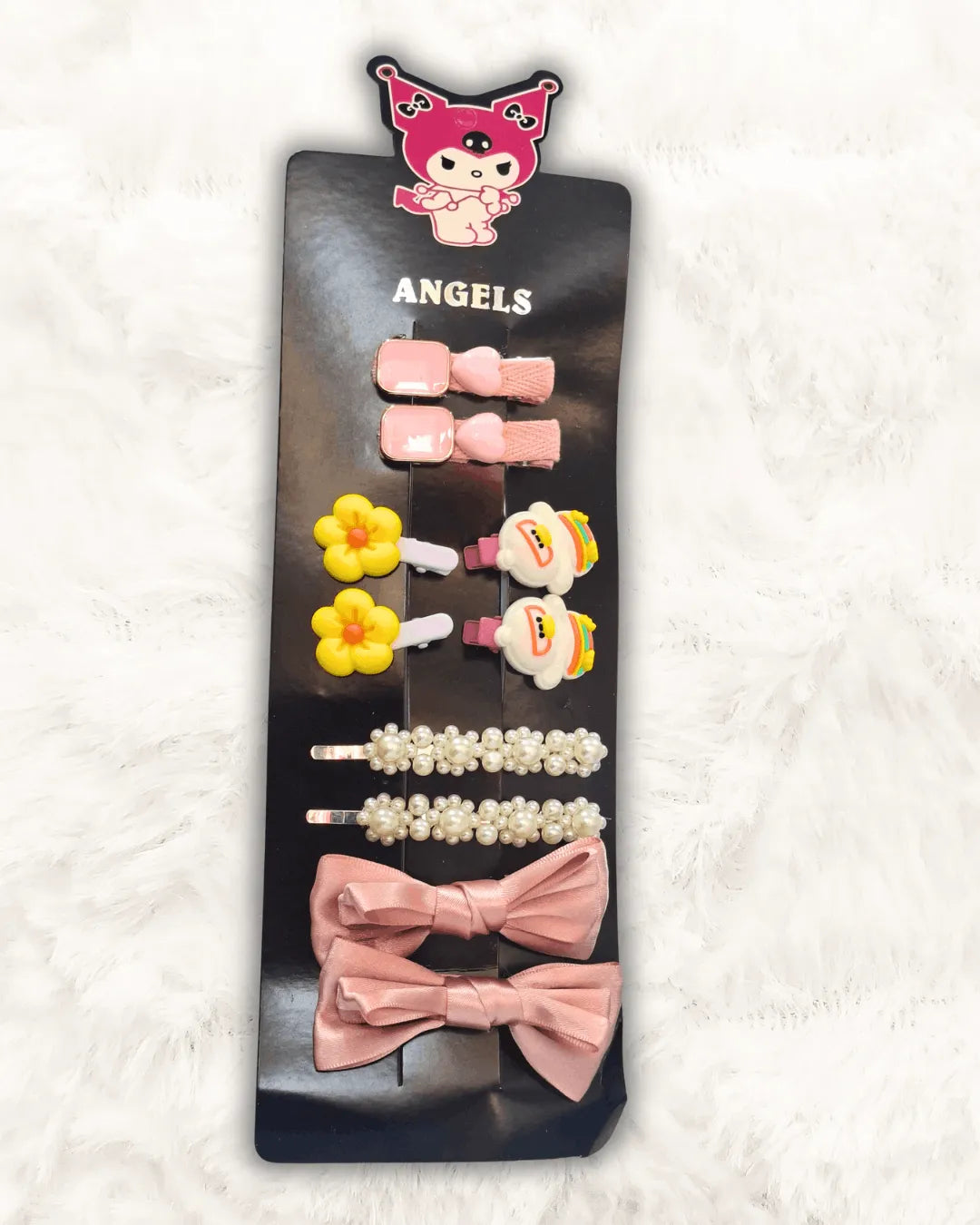 Baby Girl Hair Clips Imported 5Pcs (TTASS-14)