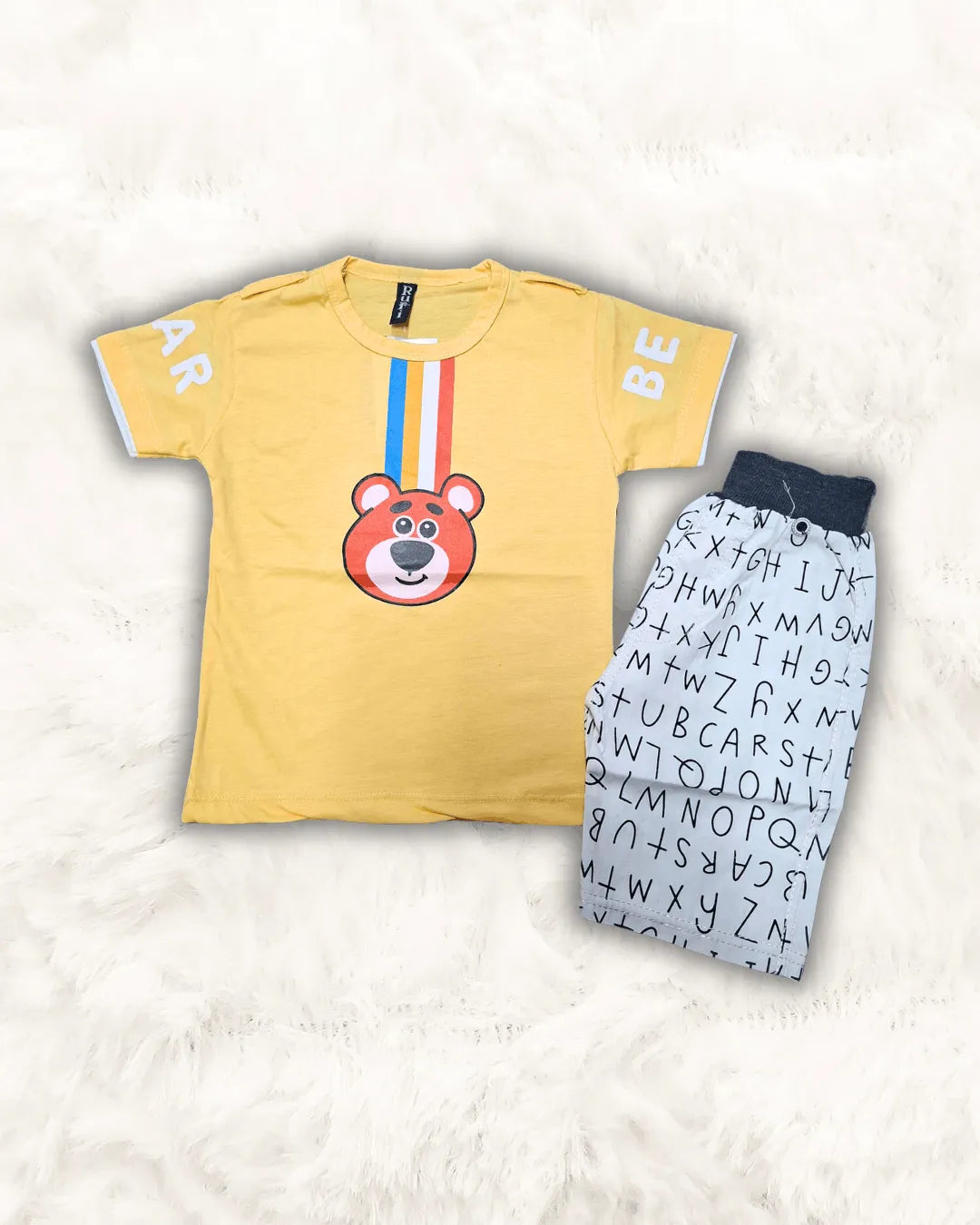 Bear Shirt with Short & Galis Imported (TTBOY-23)