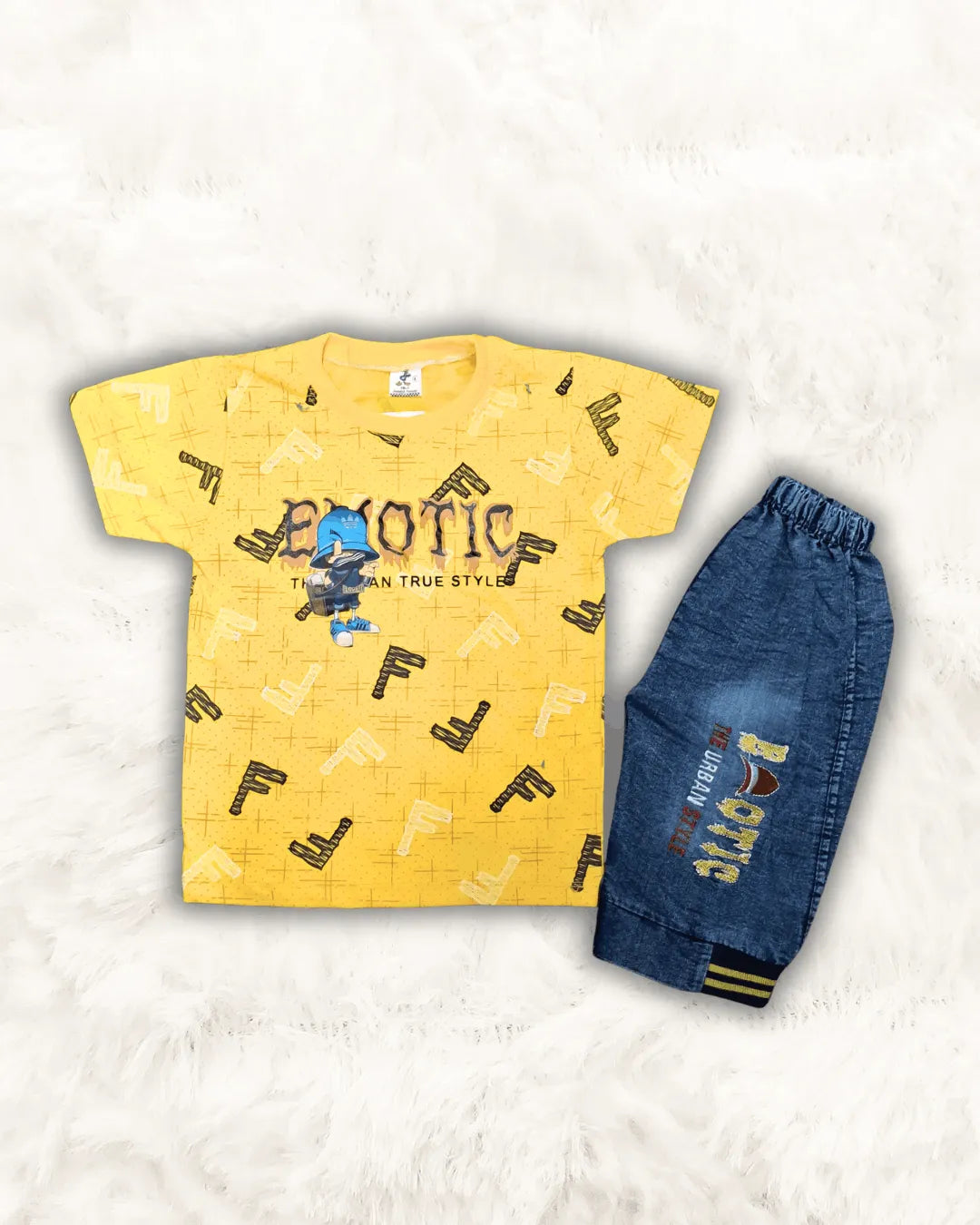 EXOTIC Shirt with Short Imported (TTBOY-02)