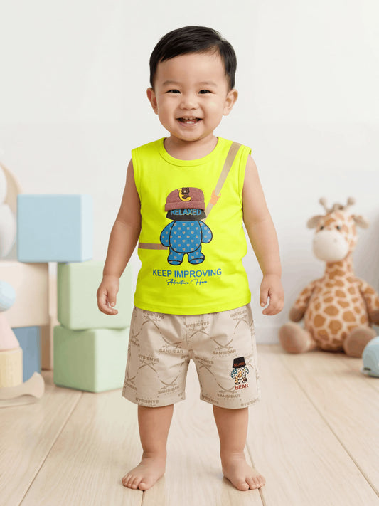 BEAR Shirt with Short Imported (TTBOY-18)