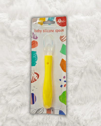 Bear Baby Silicone Spoon Imported