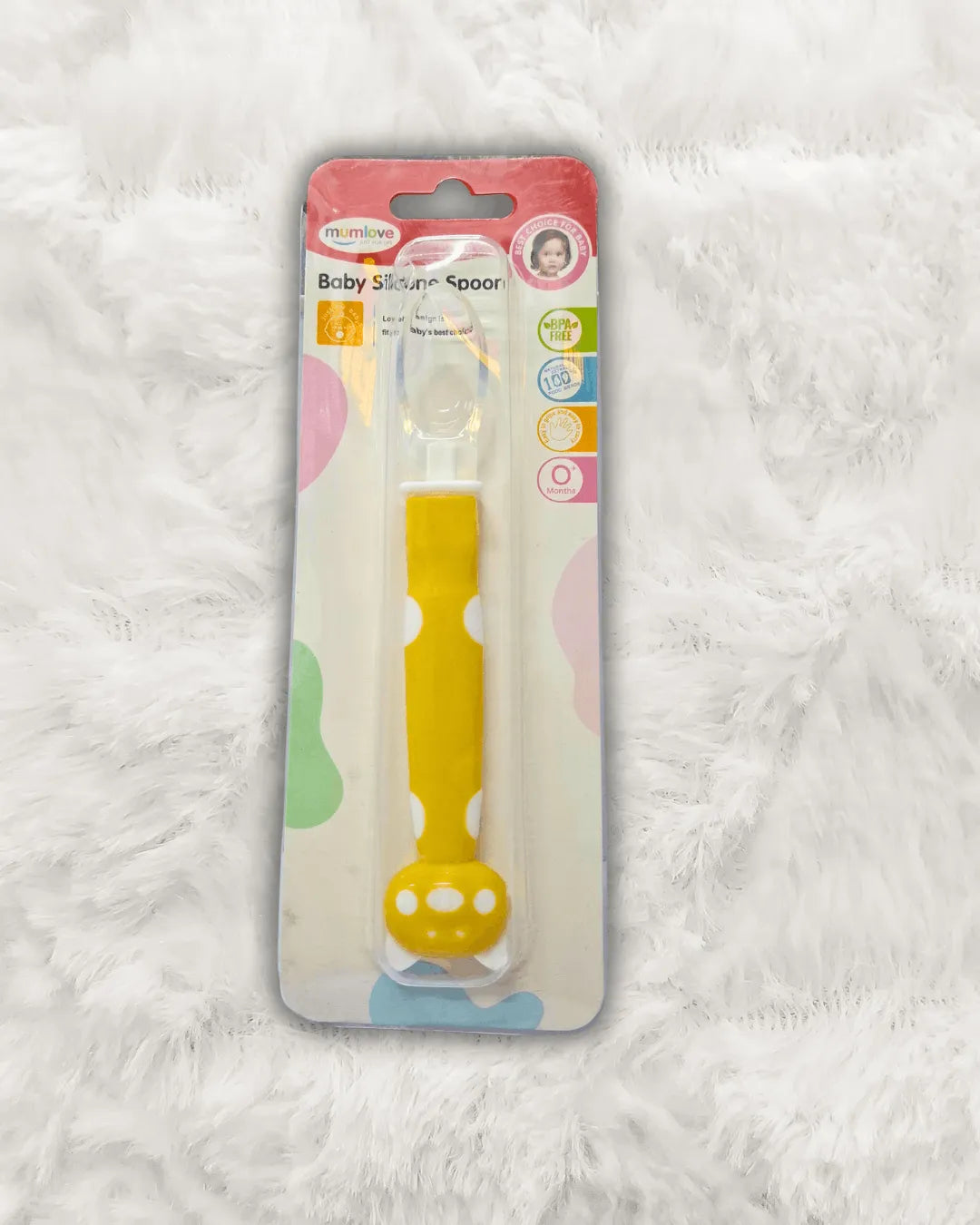 Baby Silcone Spoon Imported