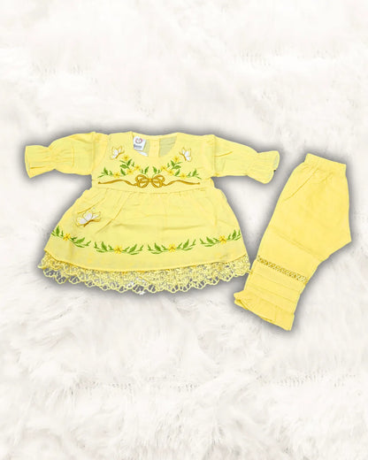 Embroidery Cotton Frock (TTBG-01)