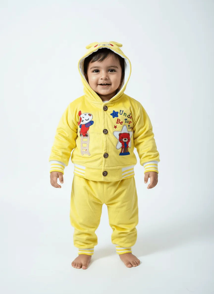 Be Top Cozy Fleece Hoodie 2-Piece