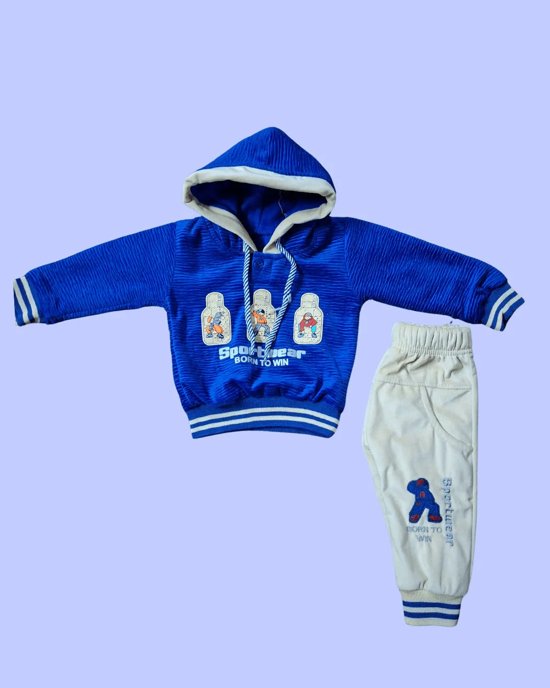 Fleece Cozy Hoodie 2-Piece Imported